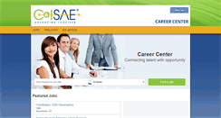 Desktop Screenshot of career.calsae.org