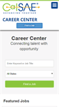 Mobile Screenshot of career.calsae.org